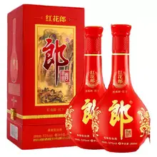   		郎酒 红花郎 红十 53度 酱香型白酒500ml*2瓶 450.9元 		