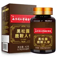   		降价！Mariana玛丽安娜 南京同仁堂 黑松露鹿鞭人参片60粒 券后19.9元包邮 		