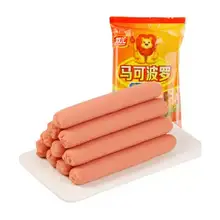   		88VIP：双汇 马可波罗火腿肠250g*5件 
返后26.2元合5.24元/件（41.2元+15猫超卡，需凑单） 		