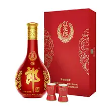   		郎酒 红花郎 红花郎15 53%vol 酱香型白酒 500ml 礼盒装 ￥427.35 		