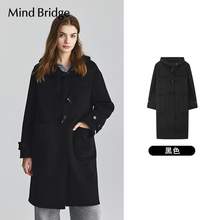   		Mind Bridge MB MindBridge2024 女士牛角扣毛呢大衣 M0273B77112 券后749.25元 		