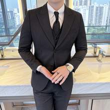   		HANFANXI 汉梵希 男士西服 HFX9368 商务婚礼修身 
298元 		