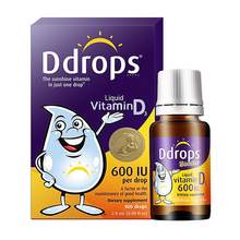   		Ddrops 儿童维生素D3滴剂 600IU 券后80.75元 		