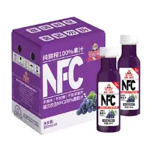   		88VIP：福兰农庄 Farmerland NFC100﹪葡萄汁300ML×6 
17.4元包邮+150个淘金币 		