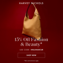   		Harvey Nichols US：8.5折罕见回归！时尚美妆都参加 
入手 Nars、Ganni、加拿大鹅等 		