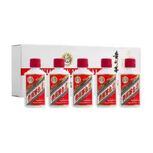   		茅台 MOUTAI 贵州茅台酒飞天茅台白色条盒50ml*5礼盒装 
￥892.5 		