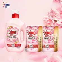   		奥妙精油洗衣液3kg+补充装2kg+金纺400gX3 券后43.14元 		