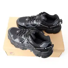  		88VIP：FILA 黑色猫爪潮流复古防滑耐磨透气低帮休闲鞋 韩版二代 203.98元（需领券+淘金币抵扣12） 		