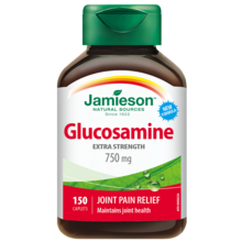   		爹妈腿疼用：Jamieson 健美生 Glucosamine 氨基葡萄糖 750mg 150片 券后85元 		