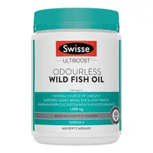   		再降价、88VIP：Swisse 斯维诗 高浓度野生鱼油胶囊 1000mg 400粒 192.8元合96.4元/件（需领券） 		