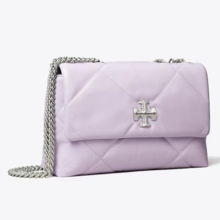   		Tory Burch 汤丽柏琦 KIRA DIAMOND 小号单肩包 香芋紫 
7折 $399（约2889元） 		