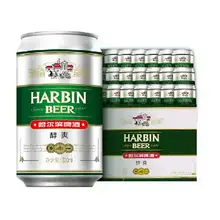   		哈尔滨啤酒醇爽330ml×24听 27.82元（需领券） 		