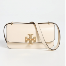   		Tory Burch Eleanor E/W Small Convertible Shoulder Bag Eleanor E/W 白色包包 7折 $349.6（约2517.99元） 		