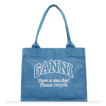   		Ganni 牛仔托特包 5.4折 $100（约720.25元） 		