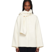  		Max Mara Off-White Udente 围巾大衣 
4折 $598（约4298.13元） 		