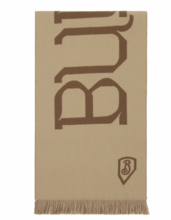   		Burberry Logo 羊毛围巾 6.5折 $254（约1826.39元） 		