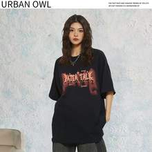   		UR ban Owl 男士印花短袖T恤 自家T恤_Ti9sroF 9.9元 		