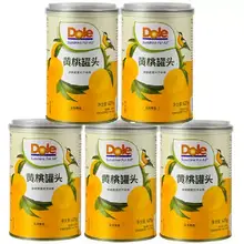   		88VIP：DOLE 都樂 黃桃/橘子水果罐頭 312g*6罐 
26.4元包郵+150淘金幣（需領(lǐng)券） 		