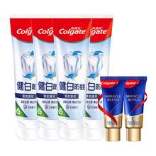   		高露潔 健白健齒防蛀牙膏90g*4支+氨基酸18g*2支 
券后15.55元 		