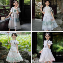   		斷碼清倉！dimu 笛牧 2025夏季新款國風(fēng)布裙連衣裙合集（100~120cm）多款 ￥39 		