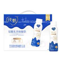   		純甄 輕酪乳風味酸奶 經典原味230g*10瓶 25.4元 		