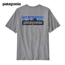   		Patagonia 巴塔哥尼亞 經(jīng)典混紡短袖T恤 P-6 Logo 38504 399元 		