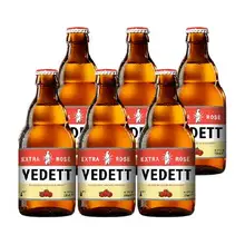   		Vedett 白熊 玫瑰紅 精釀小麥啤酒 330ml*6瓶 整箱裝 
59.32元+6.23元 包郵（多重優(yōu)惠） 		