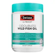   		88VIP：Swisse 斯維詩 深海魚油膠囊 1000mg 400粒*2件 
168.2元合84.1元/件（需領(lǐng)券） 		