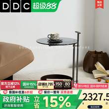  		ddc 意式極簡(jiǎn)鋼化玻璃臺(tái)面移動(dòng)邊幾2025新款小戶型客廳提手小推車(chē) 1483.19元 		