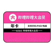   		嗶哩嗶哩 bilibili 大會員年卡12個月卡會員 +10元充電券 115.67元（需領(lǐng)券） 		