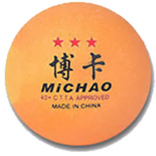   		博卡 BO KA 博卡 乒乓球三星級(jí)新材料40+高彈力業(yè)余兵乓球比賽耐用訓(xùn)練專用球 3.47元 		