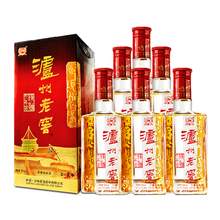   		瀘州老窖 六年窖頭曲52度整箱裝濃香型白酒 500ml*6瓶 【內(nèi)含禮袋*3】 券后359.55元 		