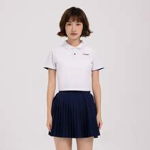   		川崎 羽毛球服 翻领套装 女 速干 98.9元 		