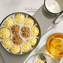   		外滩十八号米其林餐厅！乔尔卢布松 黄油曲奇饼干 175g 铁盒装 ￥35 		
