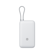   		3C認(rèn)證充電寶：小米 Xiaomi 自帶線充電寶 20000mAh 22.5W MAX 119元 		