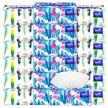   		Tempo得寶 無(wú)香軟抽4層加厚80抽18包紙巾抽紙 ￥37.9 		