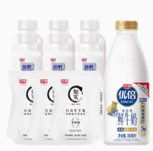   		光明 優(yōu)倍濃醇鮮牛奶780ml*1+新鮮牧場(chǎng)鮮牛乳240ml*6+贈(zèng)如實(shí)酸奶*3袋 ￥37.8 		