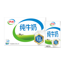   		88VIP會員：伊利 官方旗艦店純牛奶250ml*16盒整箱正品學(xué)生營養(yǎng)早餐牛奶限時搶 27.9元包郵 		