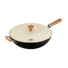   		88vip：炊大皇無(wú)涂層鑄鐵不粘炒鍋不挑灶28cm 
61.55元+8元淘金幣 		