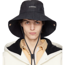   		Jacquemus 牛仔藍漁夫帽 5.1折 $148（約1063.9元） 		