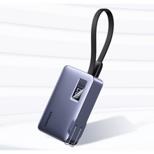   		3C認證充電寶：綠聯(lián) 充電寶器三合一帶插頭移動電源 5000mAh 20W 129元 		