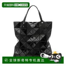   		三宅一生 LUCENT系列 女士單肩托特包 AG053 亮面黑色 中號(hào) 4999元 		