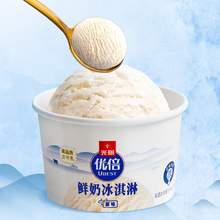   		光明 優(yōu)倍 鮮奶冰淇淋 原味 90g*10杯 12元 		