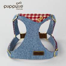   		PUPPYTIE 狗狗牽引繩背心式遛狗繩狗繩子調(diào)節(jié)小型犬胸背帶泰迪可愛(ài)寵物用品 98元 		