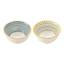   		88VIP會員：康宸家品 波西米亞風(fēng)陶瓷碗*2 31.35元 		