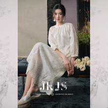   		JK&JS 花深里 女士新中式連衣裙 JKM5032248 305元 		