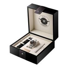   		LONGINES 浪琴 瑞士手表 先行者系列祖魯時(shí)間腕表 機(jī)械鋼帶男表L38035536 33600元 		