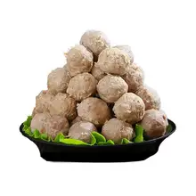   		85%牛肉含量，領(lǐng)食鮮生 澳洲M9和牛牛肉丸 4斤裝/250g*8包 ￥99 		
