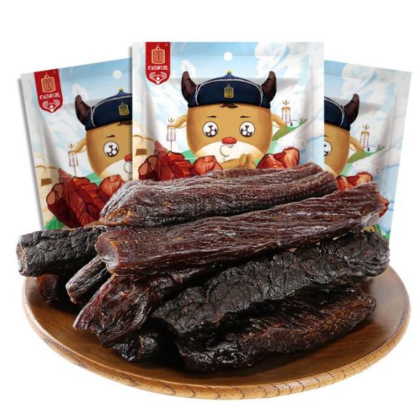 白音杭蓋 手撕風乾牛肉乾200g￥29.9包郵(需用￥10優惠券)