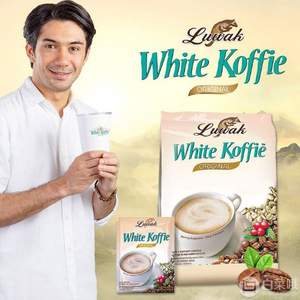 印尼进口，Kopi Luwak 猫斯露哇 速溶白咖啡/猫屎咖啡 400g 
